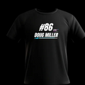 Doug Miller New design black tee