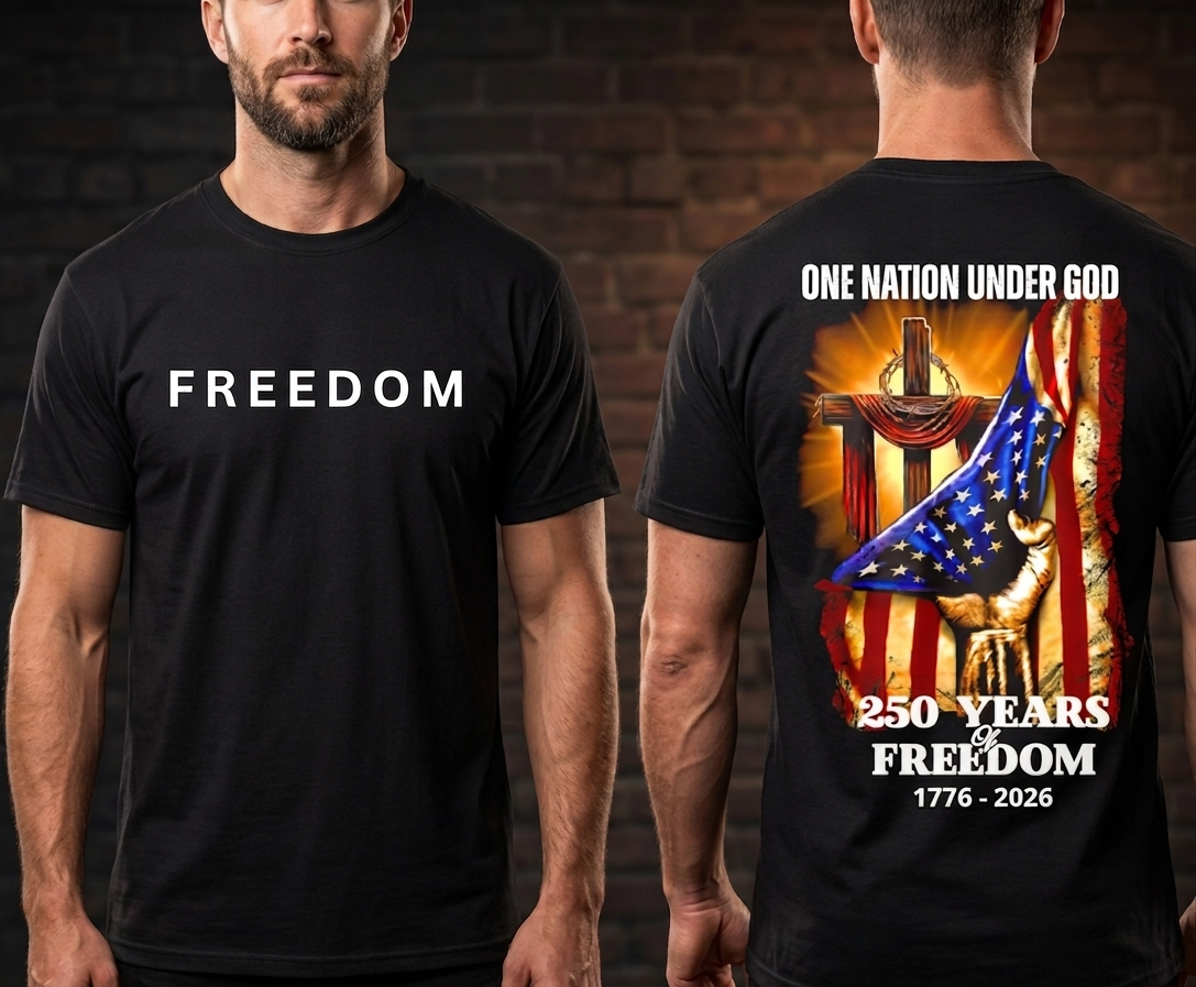 The Faith & Freedom 250-Year Commemorative T-Shirt