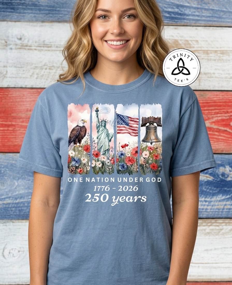 The Faith & Freedom 250 Anniversary Tee